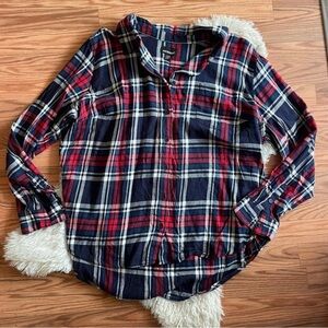 Joe Boxer Plaid Button Up